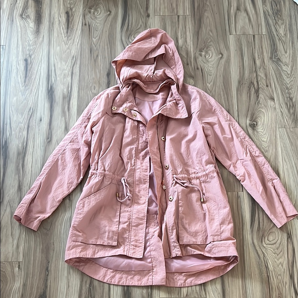 Pink Hooded Jacket